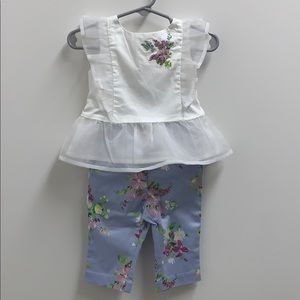 NWT Janie and Jack Top/Trouser Set 12-18m